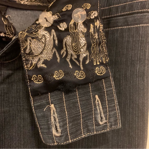 Stylish Dark Blue Women's Jeans - Picture 7 of 12